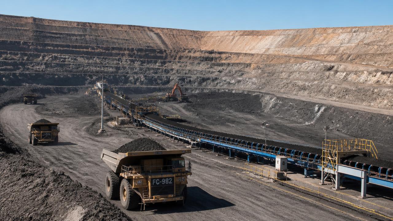 Mining and mineral processing site