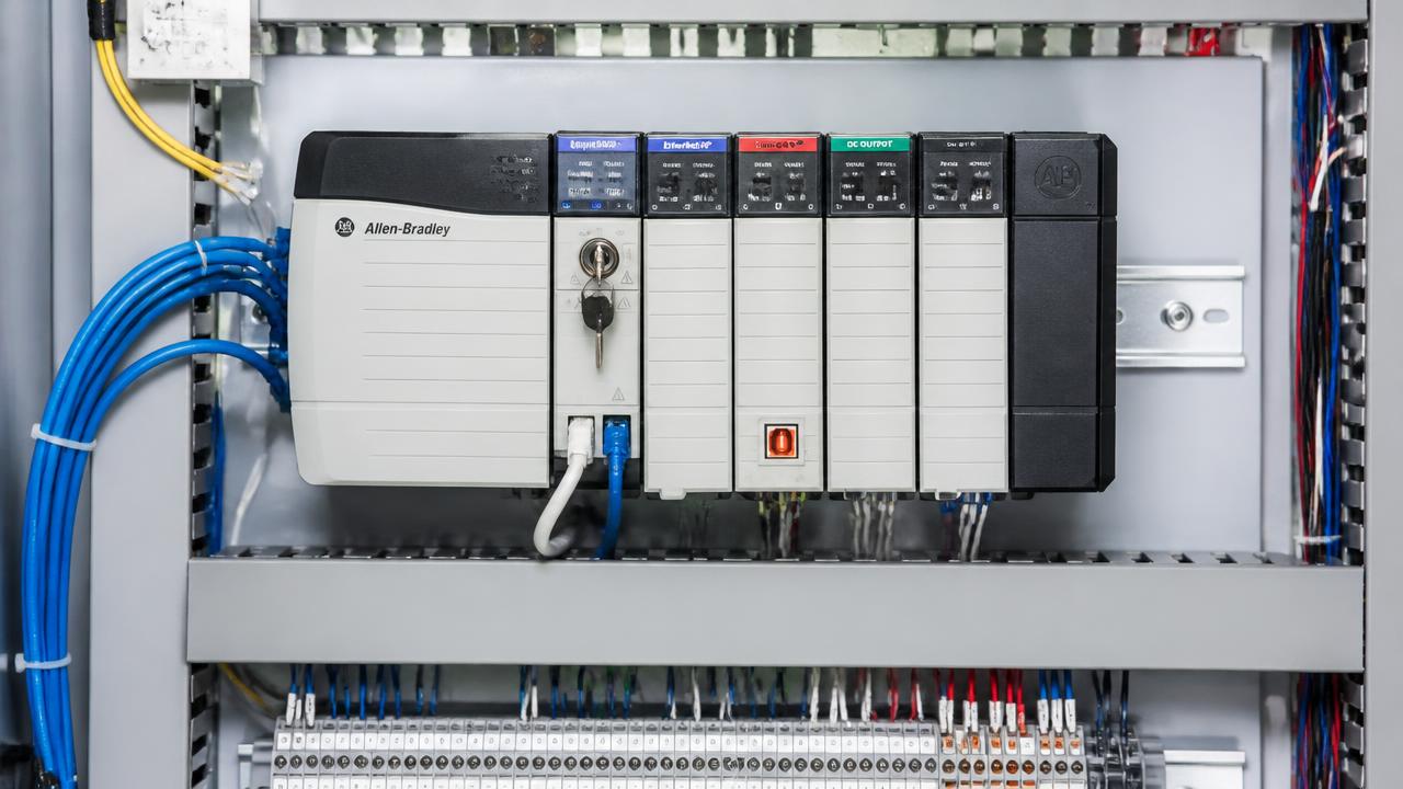PS Lisolaj — Bitola — PLC control cabinet and I/O architecture