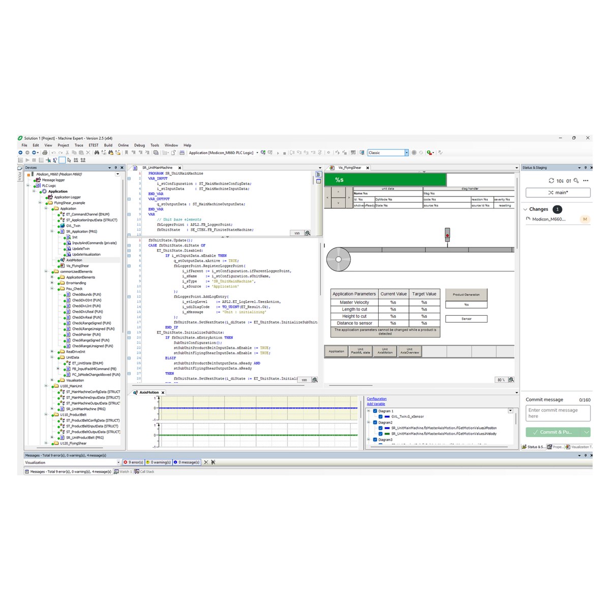 Industrial automation software used for system design